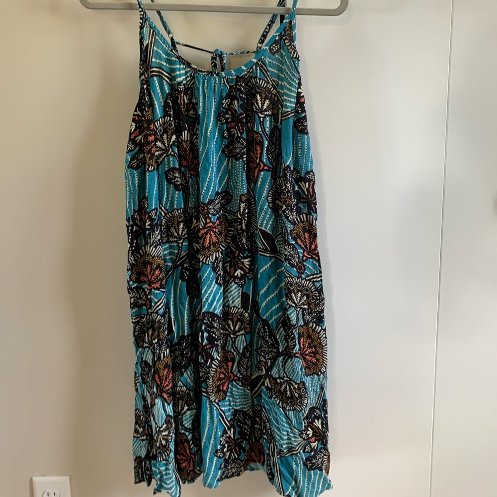 Anthro boho dress // beach cover up
